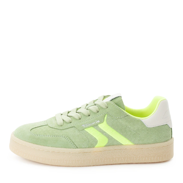 Tamaris Plateausneaker Freizeitschuh, Halbschuh, Schnürschuh im Retro-Look