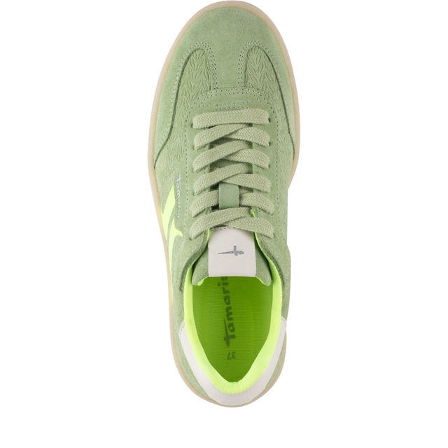 Tamaris Plateausneaker Freizeitschuh, Halbschuh, Schnürschuh im Retro-Look