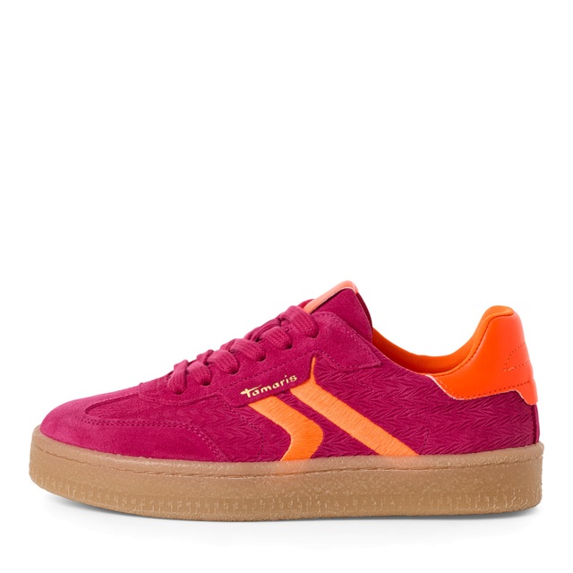Tamaris Plateausneaker Freizeitschuh, Halbschuh, Schnürschuh im Retro-Look