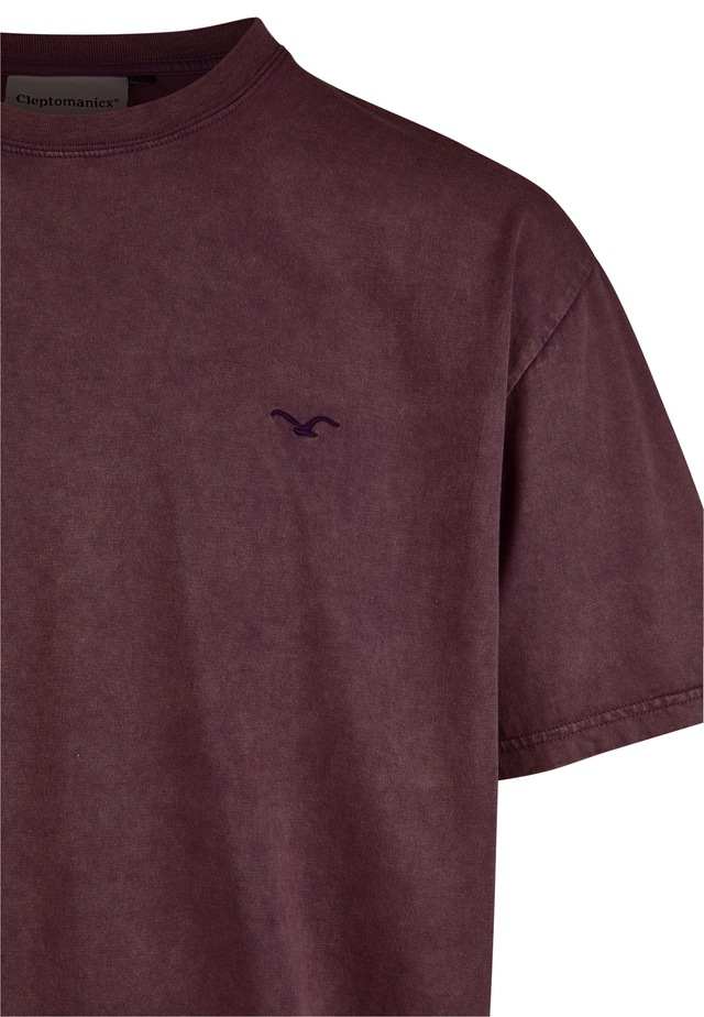 Cleptomanicx T-Shirt »Boxy Tee Ligull Washed« mit lockerem Schnitt