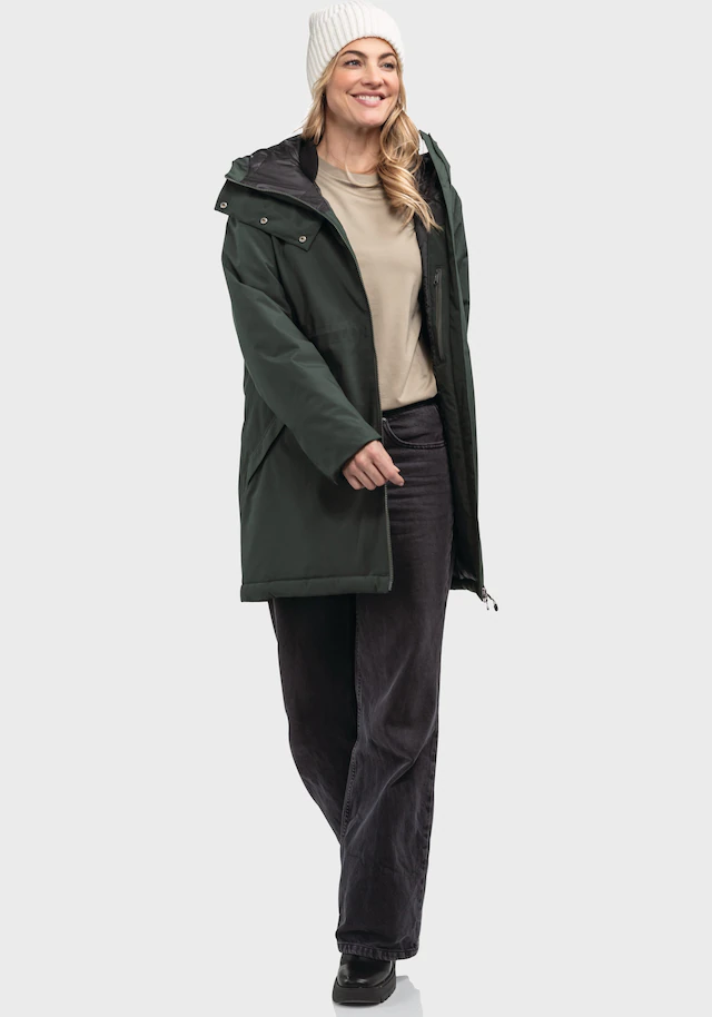 Schöffel Parka »Urban Ins Parka Style Crivat WMS« mit Kapuze