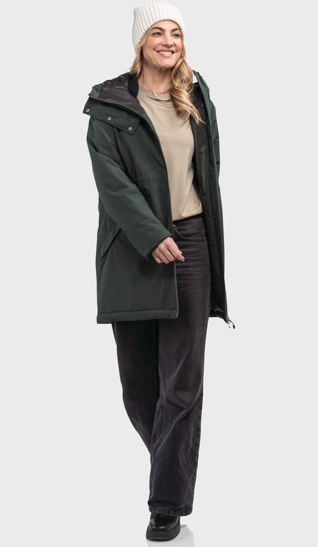 Schöffel Parka »Urban Ins Parka Style Crivat WMS« mit Kapuze