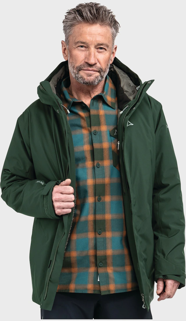 Schöffel Langjacke »Parka Style Froda MNS« mit Kapuze
