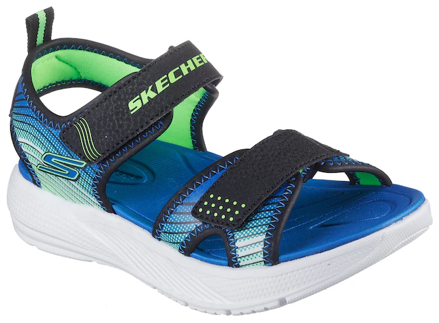 Skechers Sandale »MICROSPEC-SPLASH« , leichte Sandale mit Klettverschluss, Größenschablone zum Download