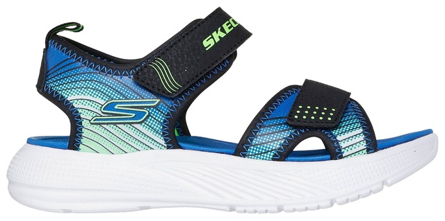 Skechers Sandale »MICROSPEC-SPLASH« , leichte Sandale mit Klettverschluss, Größenschablone zum Download