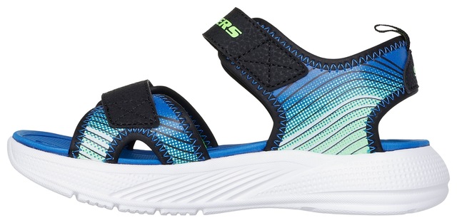 Skechers Sandale »MICROSPEC-SPLASH« , leichte Sandale mit Klettverschluss, Größenschablone zum Download
