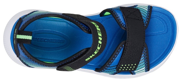 Skechers Sandale »MICROSPEC-SPLASH« , leichte Sandale mit Klettverschluss, Größenschablone zum Download