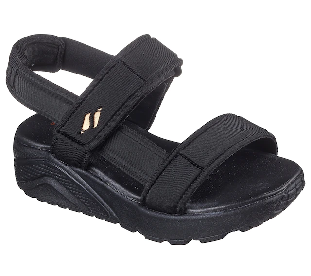 Skechers Sandale »UNO LITE SANDAL-SUNNY STAND« Sommerschuh mit Plateausohle, Größenschablone zum Download