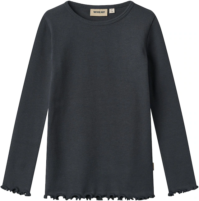 WHEAT Langarmshirt »Rib T-Shirt L/S Ida«