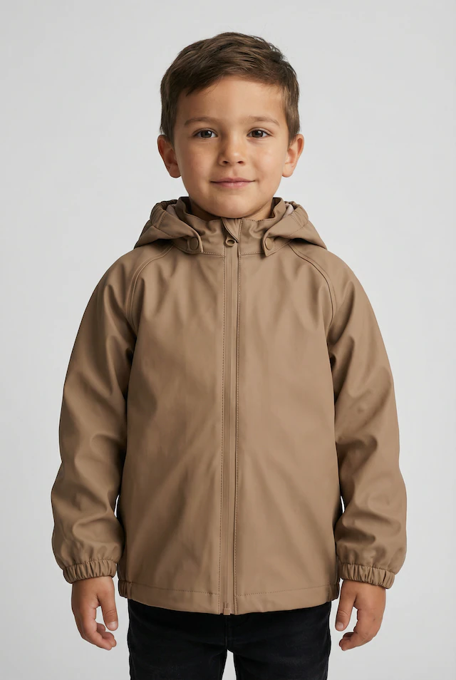 WHEAT Regenjacke »Rainwear Charlie« Set, 2 Stk. tlg. mit Kapuze wasserdicht, mit Reflektoren und mit passender Latzhose