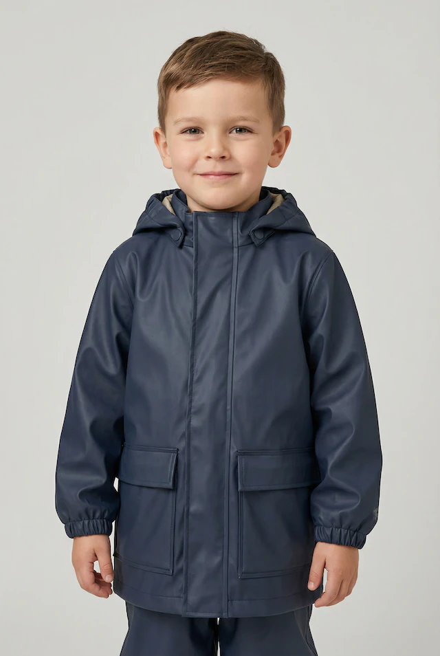 WHEAT Regenjacke »Rainwear Ola Set« Set, 2 Stk. tlg. mit Kapuze mit passender Regenhose, wasserdicht und schmutzabweisend