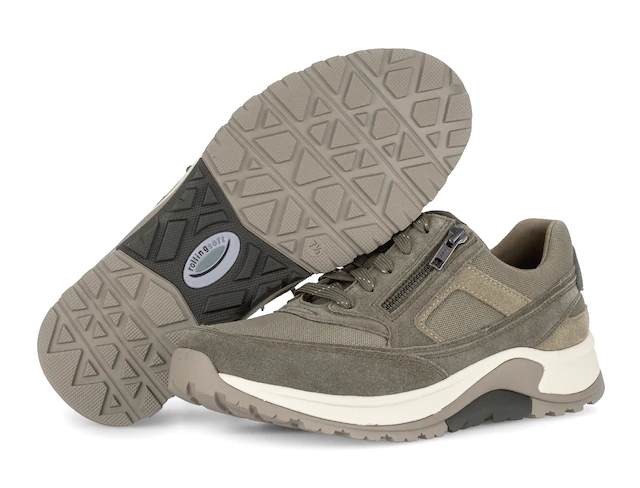 Gabor Keilsneaker , Schnürschuh, Halbschuh, Freizeitschuh, Außenreißverschluss, G-Weite