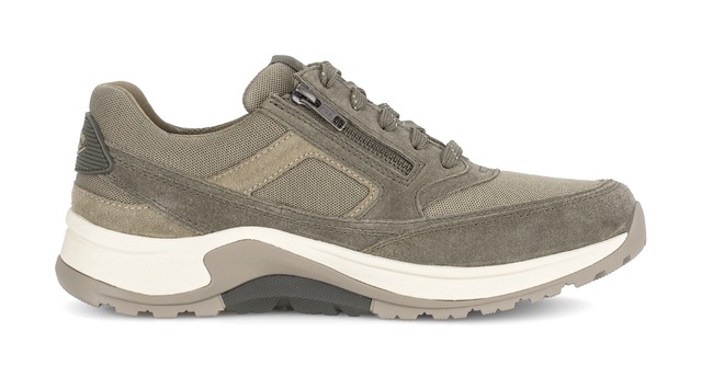 Gabor Keilsneaker , Schnürschuh, Halbschuh, Freizeitschuh, Außenreißverschluss, G-Weite