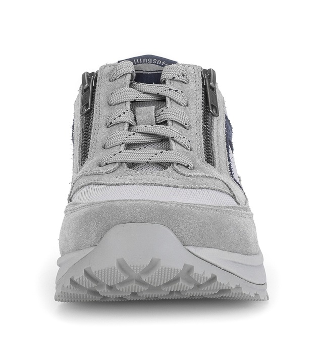 Gabor Keilsneaker , Schnürschuh, Halbschuh, Freizeitschuh, Außenreißverschluss, G-Weite