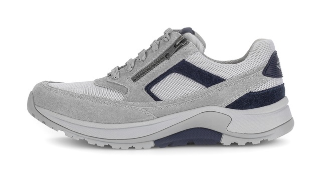 Gabor Keilsneaker , Schnürschuh, Halbschuh, Freizeitschuh, Außenreißverschluss, G-Weite