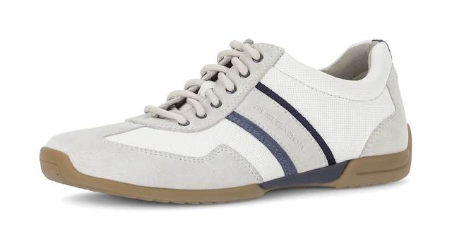 Pius Gabor Sneaker , Freizeitschuh, Halbschuh, Schnürschuh mit Logo, Weite G (=weit)