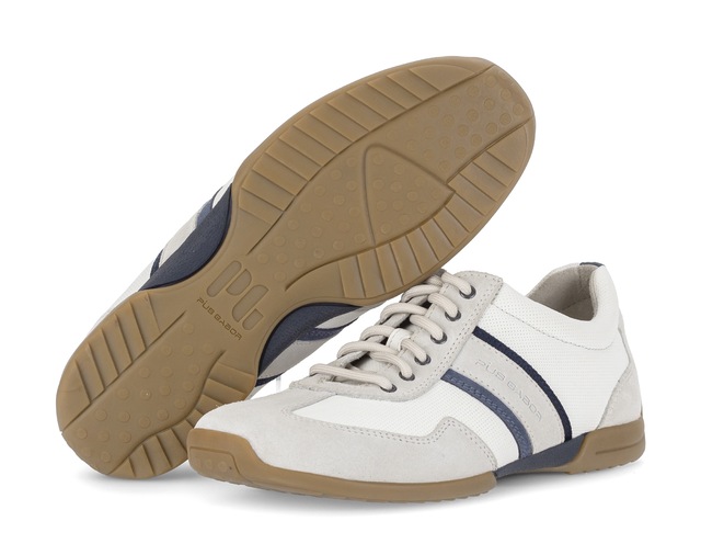 Pius Gabor Sneaker , Freizeitschuh, Halbschuh, Schnürschuh mit Logo, Weite G (=weit)