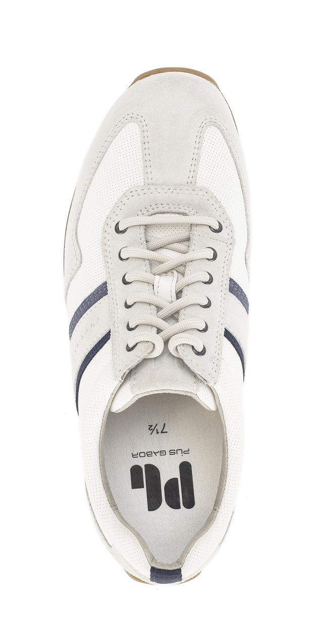 Pius Gabor Sneaker , Freizeitschuh, Halbschuh, Schnürschuh mit Logo, Weite G (=weit)