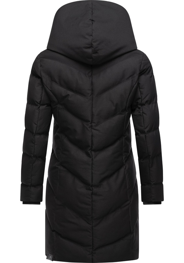 Ragwear Steppmantel »Natalka Cosy« wasserdichter Mantel mit flauschigem Kunstfell-Kragen