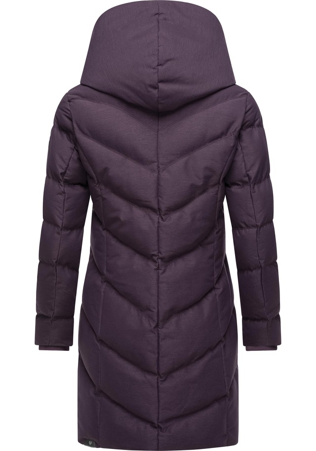 Ragwear Steppmantel »Natalka Cosy« wasserdichter Mantel mit flauschigem Kunstfell-Kragen
