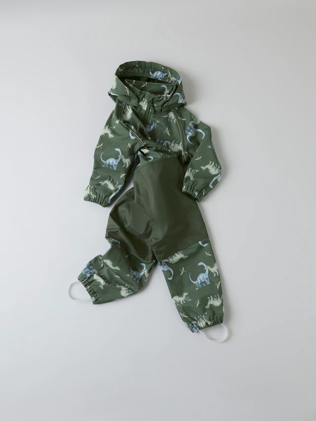 Name It »NMMALFA08 SOFTSHELL SUIT AOP 1FO NOOS« mit dekorativen und reflektierenden Details