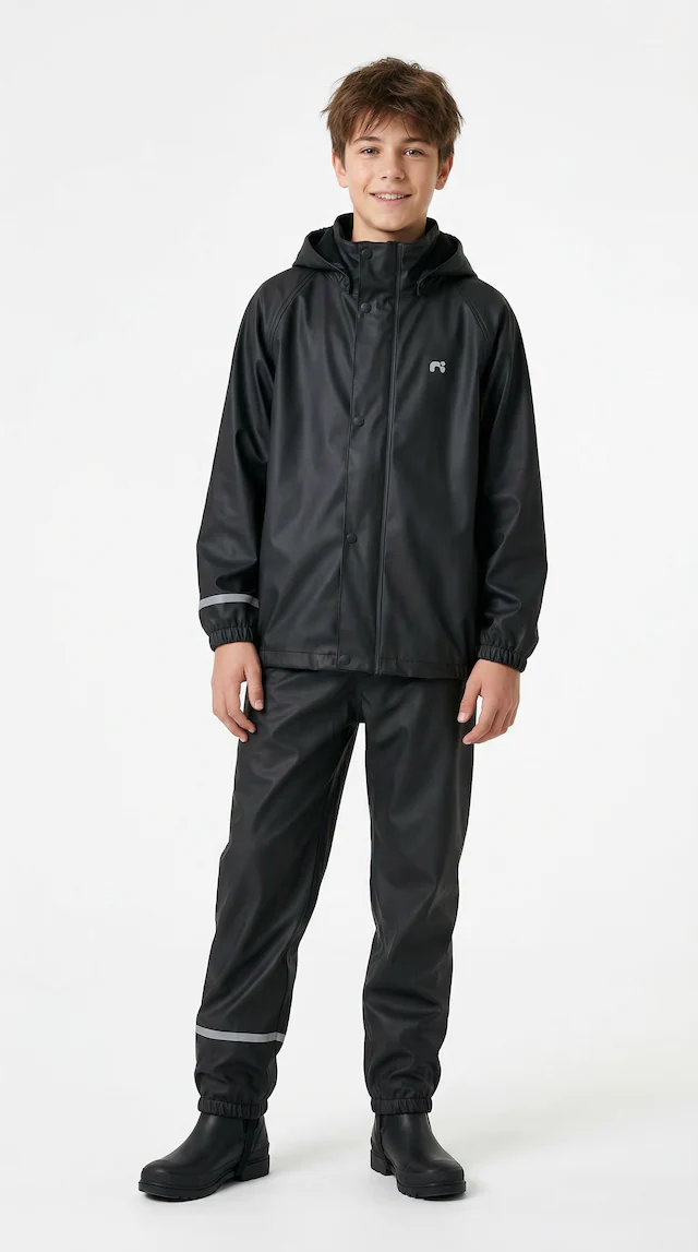 Name It Regenmantel »NKNDRY10 Regenjacke und Hose im Set« Set, 2 Stk. Keine Latzhose! Unifarben, casual, regular fit, Kunstfaser, Web