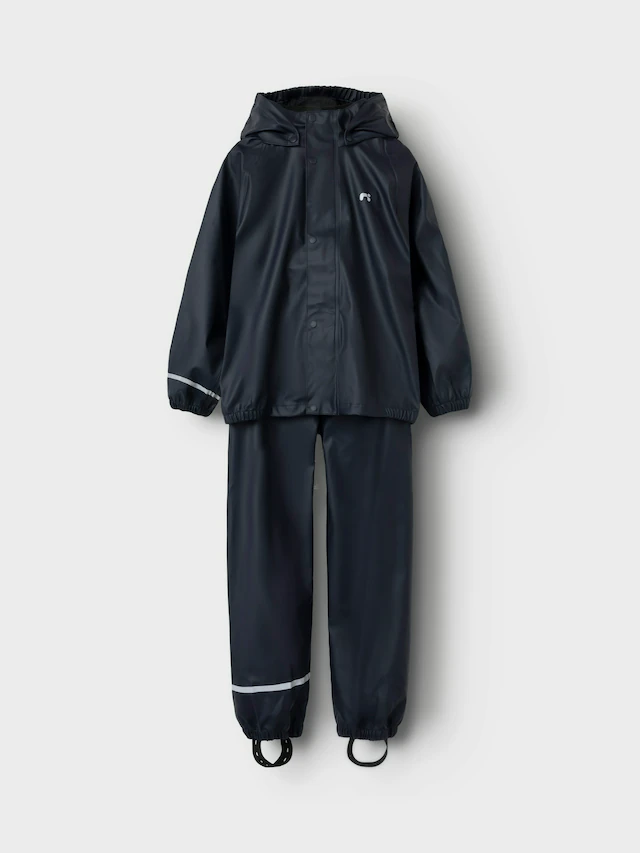 Name It Regenmantel »NKNDRY10 Regenjacke und Hose im Set« Set, 2 Stk. Keine Latzhose! Unifarben, casual, regular fit, Kunstfaser, Web