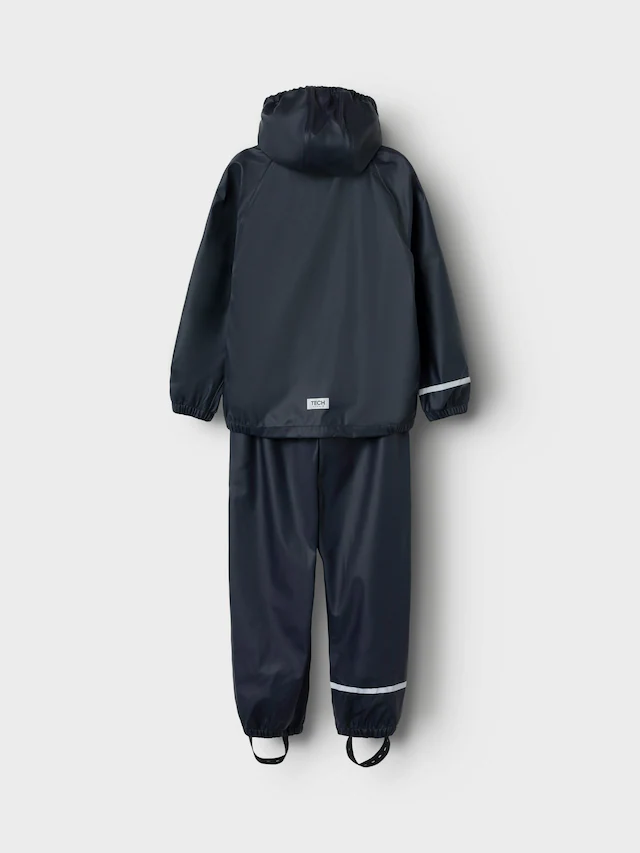 Name It Regenmantel »NKNDRY10 Regenjacke und Hose im Set« Set, 2 Stk. Keine Latzhose! Unifarben, casual, regular fit, Kunstfaser, Web
