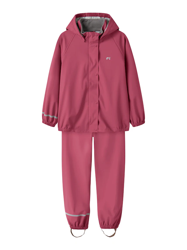 Name It Regenmantel »NKNDRY10 Regenjacke und Hose im Set« Set, 2 Stk. Keine Latzhose! Unifarben, casual, regular fit, Kunstfaser, Web