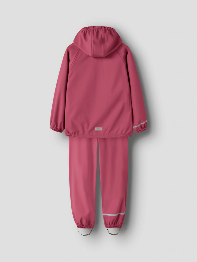 Name It Regenmantel »NKNDRY10 Regenjacke und Hose im Set« Set, 2 Stk. Keine Latzhose! Unifarben, casual, regular fit, Kunstfaser, Web