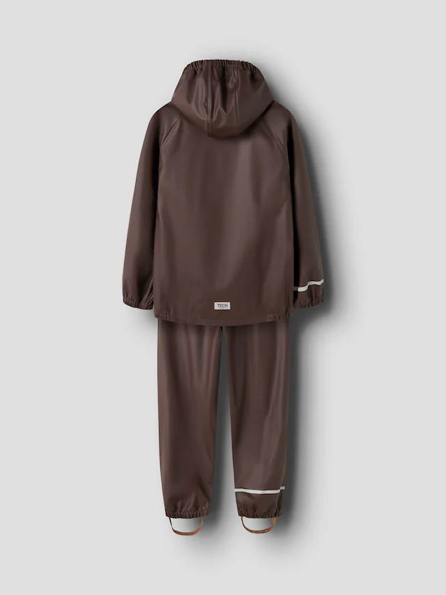 Name It Regenmantel »NKNDRY10 Regenjacke und Hose im Set« Set, 2 Stk. Keine Latzhose! Unifarben, casual, regular fit, Kunstfaser, Web