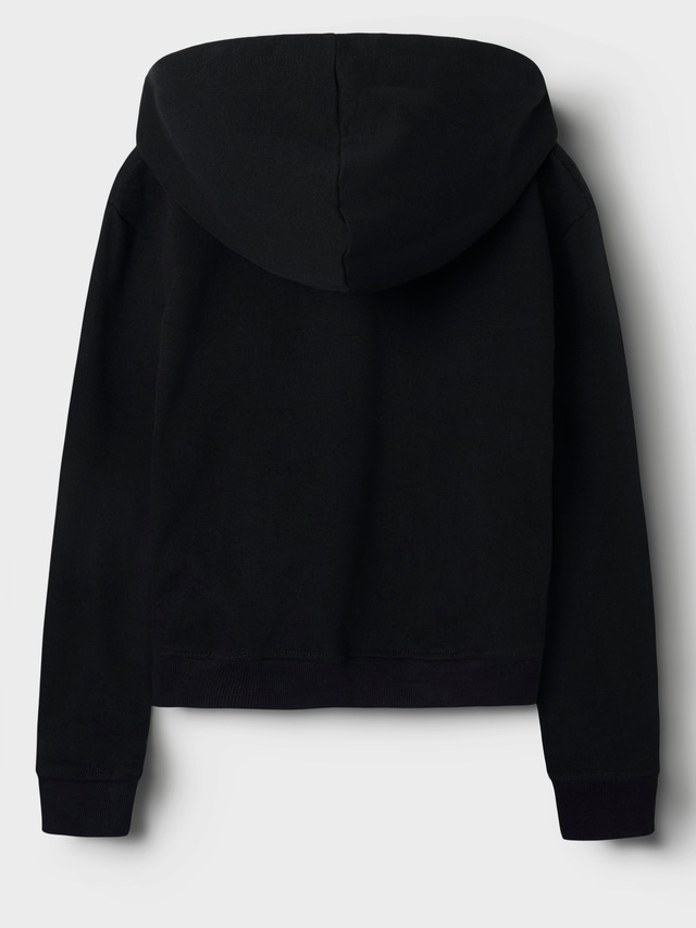 Name It Kapuzensweatjacke »NKFMILLE SHORT NREG SWE CARD WH UNB NOOS«