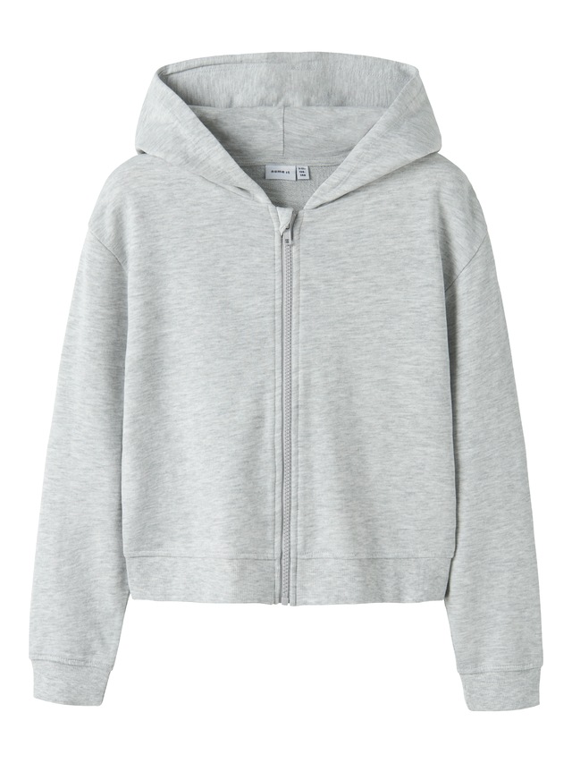 Name It Kapuzensweatjacke »NKFMILLE SHORT NREG SWE CARD WH UNB NOOS«