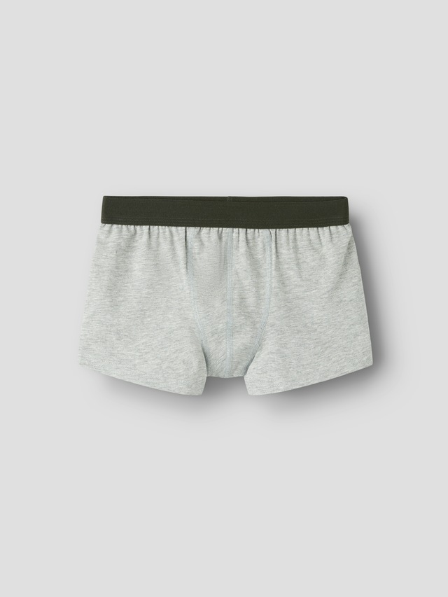 Name It Trunk »NKMBOXER für Jungen mit Logoschriftzug und weichem Bund« Packung, 5 Stk. eng, Jersey, aquamarine, angesetztes Bündchen