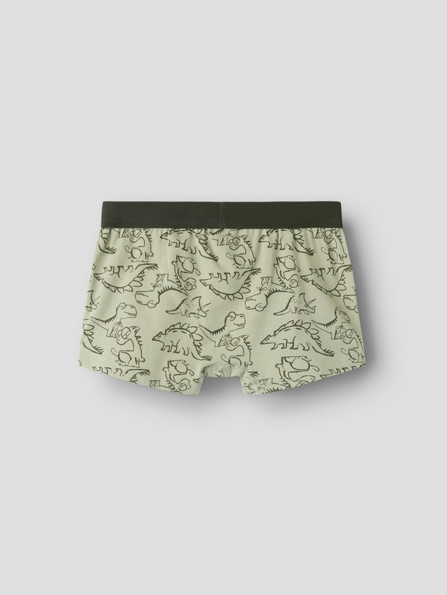 Name It Trunk »NKMBOXER für Jungen mit Logoschriftzug und weichem Bund« Packung, 5 Stk. eng, Jersey, aquamarine, angesetztes Bündchen