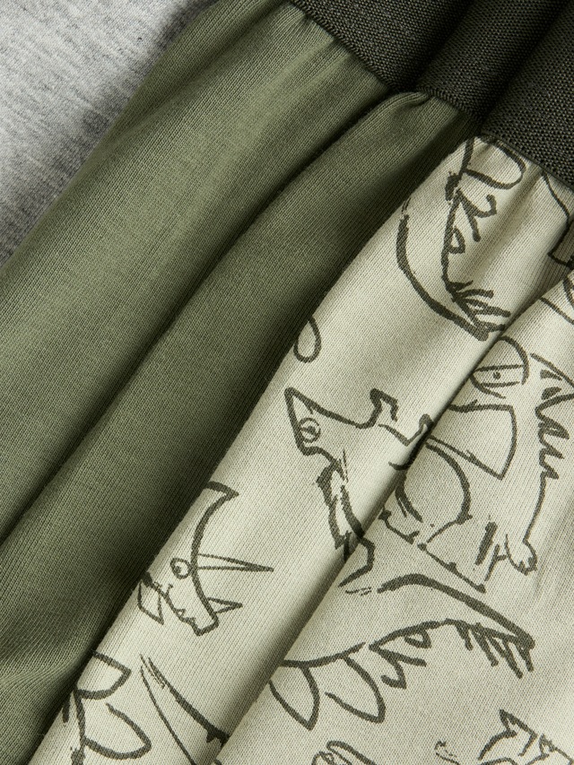 Name It Trunk »NKMBOXER für Jungen mit Logoschriftzug und weichem Bund« Packung, 5 Stk. eng, Jersey, aquamarine, angesetztes Bündchen