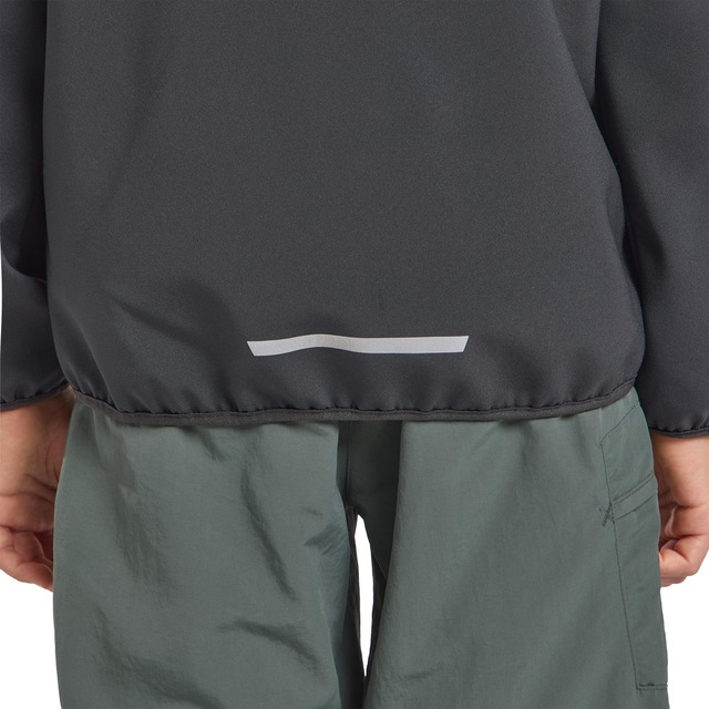 Jack Wolfskin Softshelljacke »FOURWINDS JACKET KIDS« mit Kapuze für Kinder, mit fest verbundener Kapuze, winddicht, gefüttert