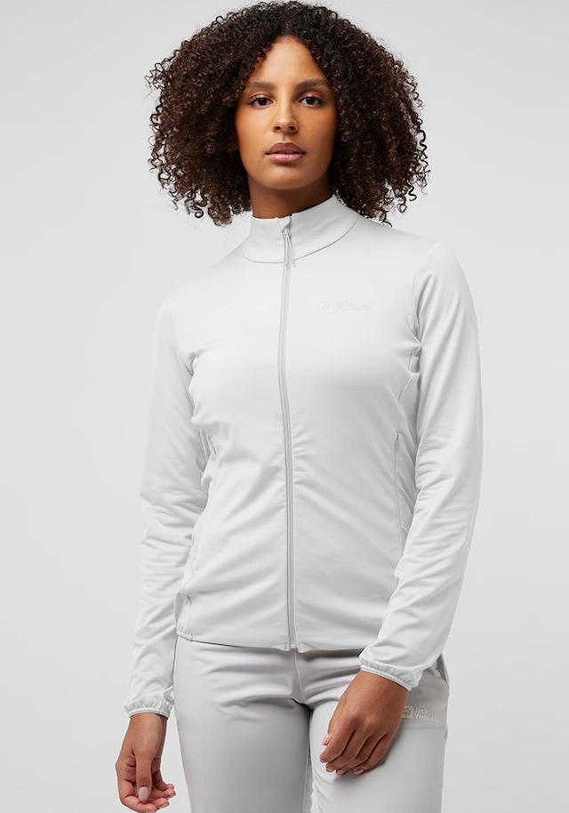 Jack Wolfskin Funktionsjacke »PRELIGHT TRAIL FZ W« mit leichtem Fleece, schnelltrocknend, atmungsaktiv, elastisch