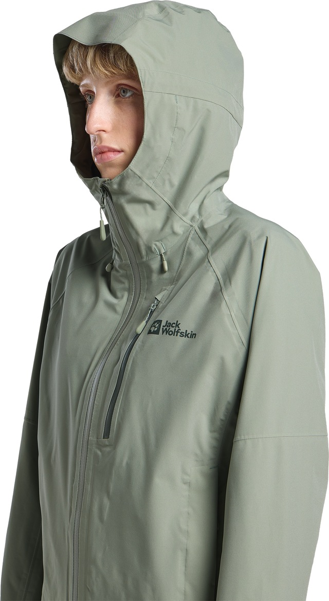 Jack Wolfskin Funktionsjacke »EAGLE PEAK 2L JKT W« mit Kapuze mit TEXAPORE ECOSPHERE PRO STRETCH, wasserdicht, winddicht