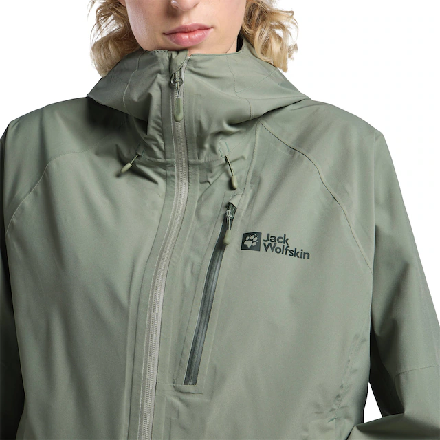 Jack Wolfskin Funktionsjacke »EAGLE PEAK 2L JKT W« mit Kapuze mit TEXAPORE ECOSPHERE PRO STRETCH, wasserdicht, winddicht