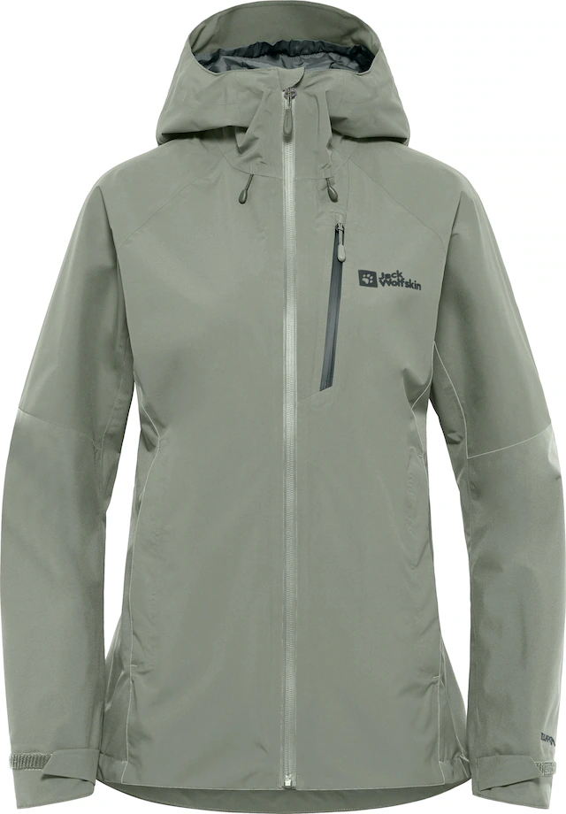 Jack Wolfskin Funktionsjacke »EAGLE PEAK 2L JKT W« mit Kapuze mit TEXAPORE ECOSPHERE PRO STRETCH, wasserdicht, winddicht