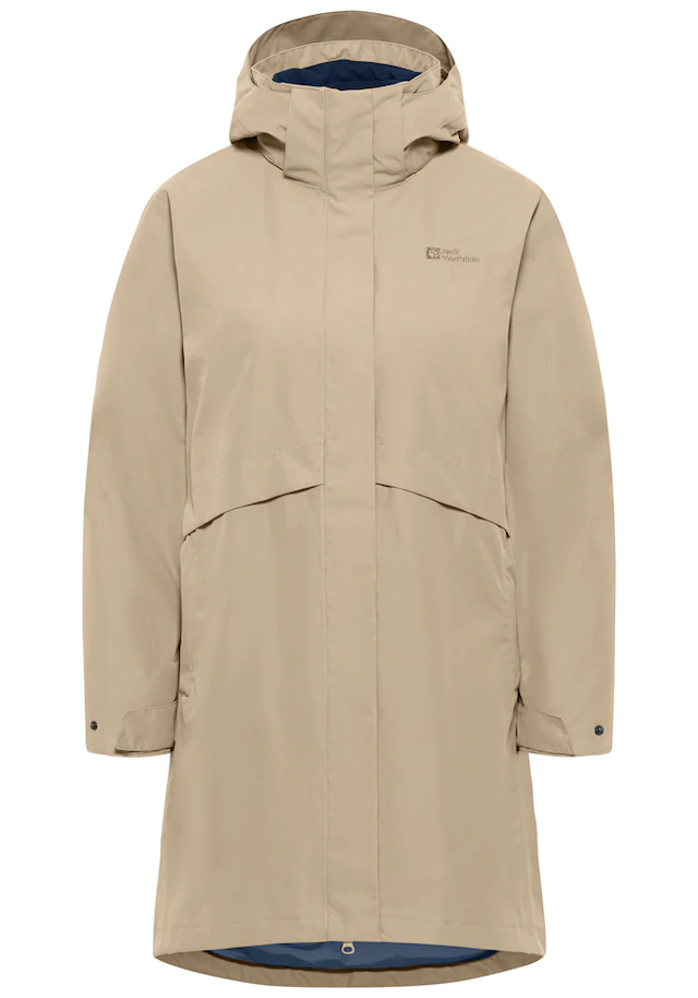 Jack Wolfskin 3-in-1-Funktionsmantel »BAYLIGHT 3IN1 COAT W« 3-in-1 Mantel, warm, wasserdicht und winddicht