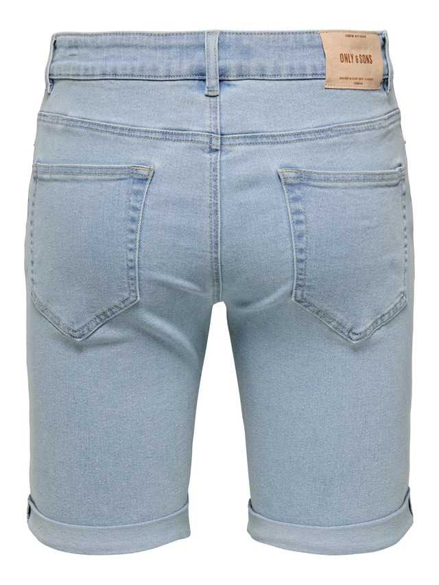 ONLY & SONS Shorts »ONSPLY BOX GUA DNM SHORTS OTL«