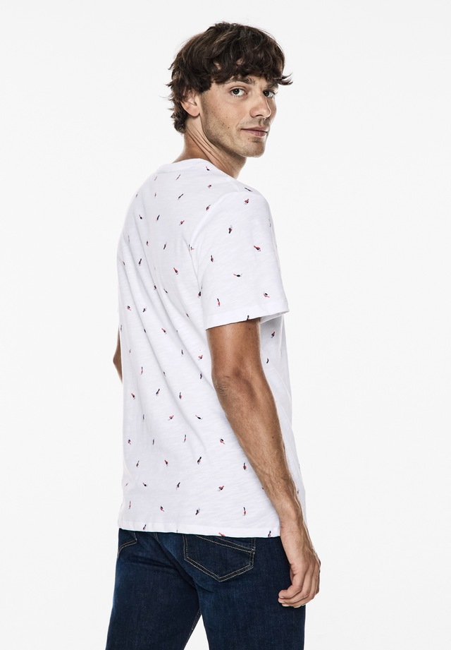 STREET ONE MEN T-Shirt aus reiner Baumwolle