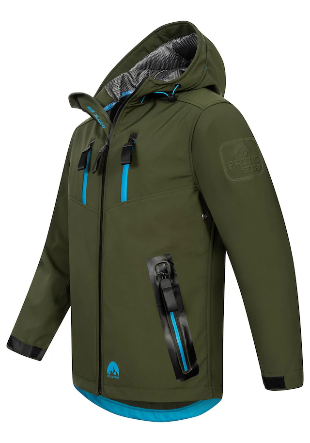 Arctic Seven Softshelljacke »ASLasaro« mit Fleecestoff innen