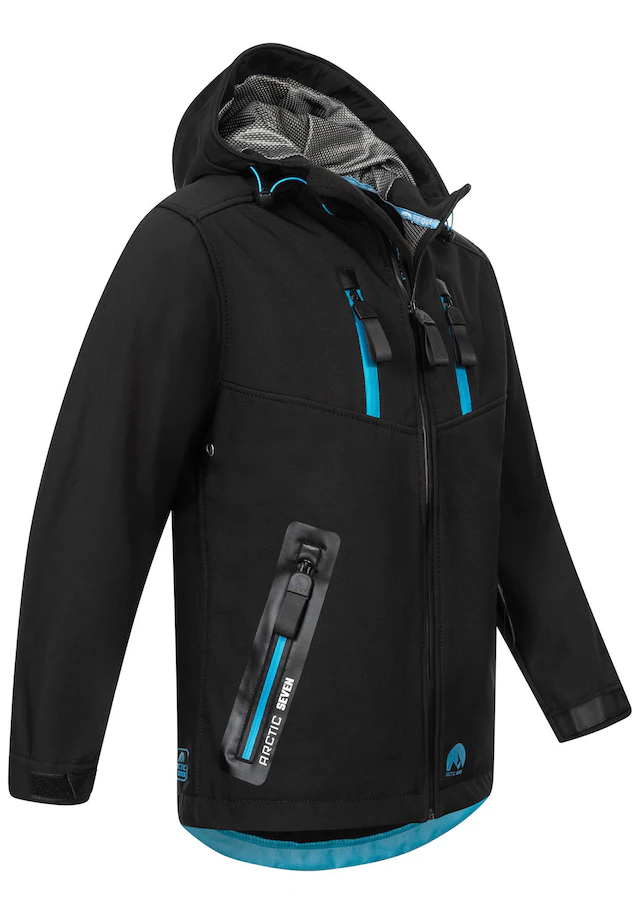 Arctic Seven Softshelljacke »ASLasaro« mit Fleecestoff innen