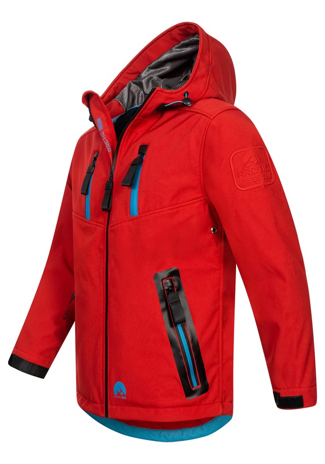 Arctic Seven Softshelljacke »ASLasaro« mit Fleecestoff innen
