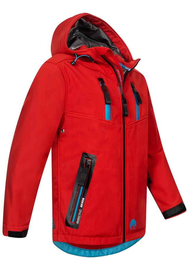 Arctic Seven Softshelljacke »ASLasaro« mit Fleecestoff innen