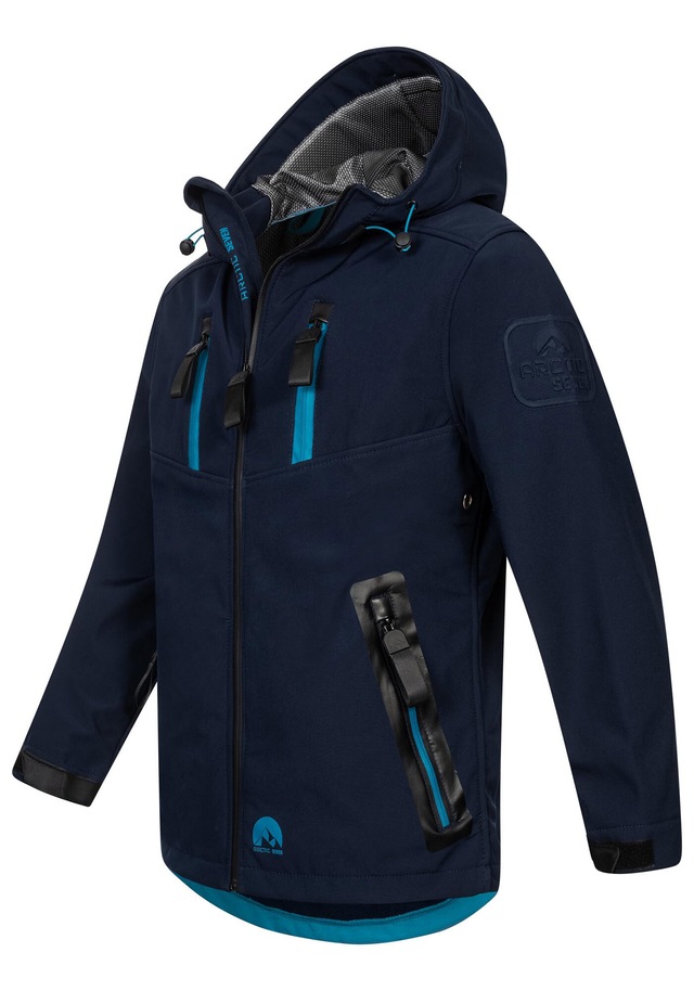 Arctic Seven Softshelljacke »ASLasaro« mit Fleecestoff innen