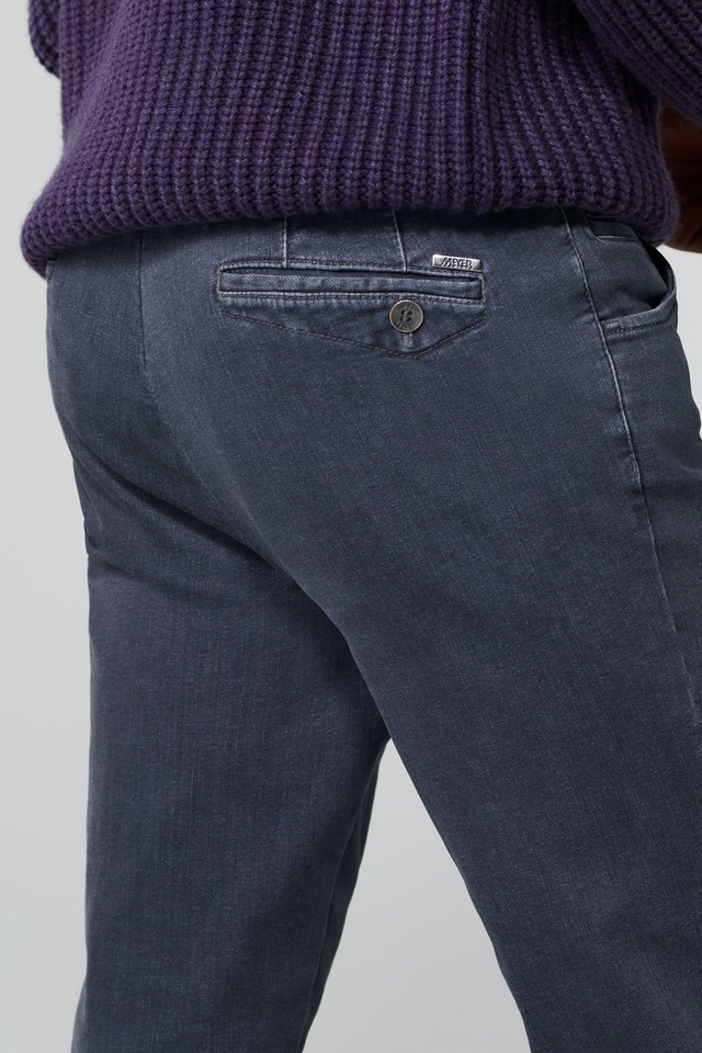 MEYER Chinos »DUBLIN« im 5-Pocket-Design
